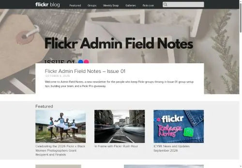 blog.flickr.net képernyőképe