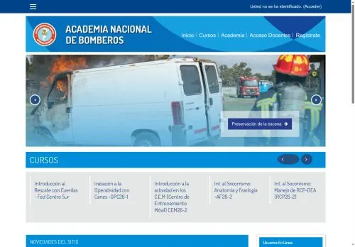 Screenshot of campus.anbvirtual.org.ar