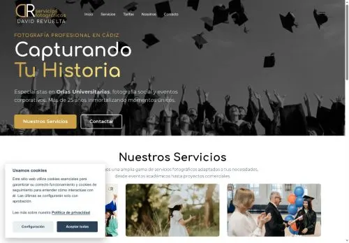 Screenshot of davidrevuelta.es