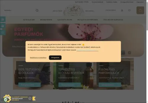 Floret Illatműhely Webáruház - Illóolaj, parfümolaj 100% természetesen