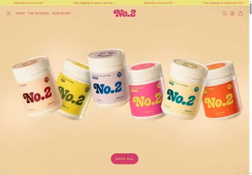 Screenshot of no2.co.nz