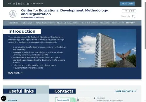Center for Educational Development, Methodology and Organization | Semmelweis University
