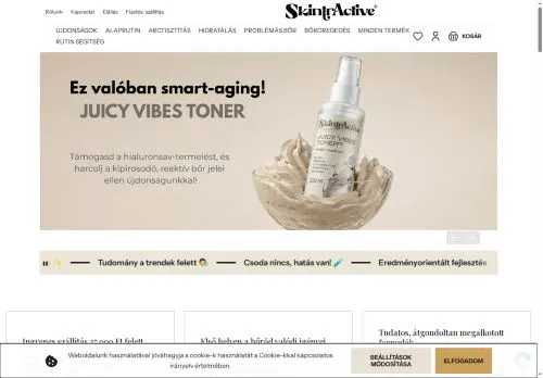 SkintrActive - a tudatos bőrápolás vonzó!