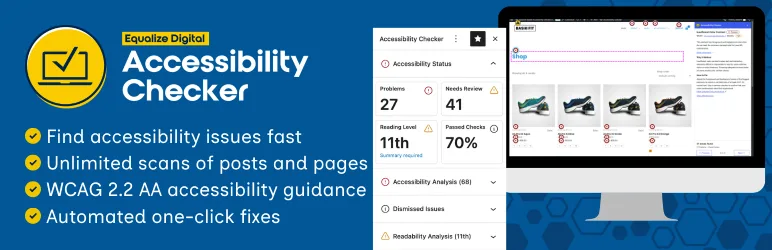 Equalize Digital Accessibility Checker – WCAG, ADA, EAA and Section 508 compliance