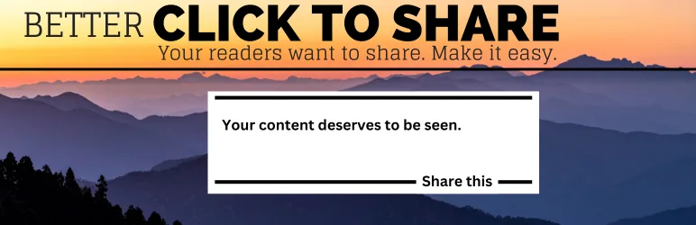 Better Click To Share – Shareable Quote Boxes for X (Twitter)