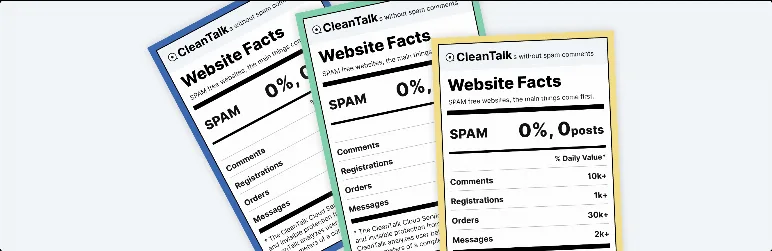 Spam protection, AntiSpam, FireWall by CleanTalk