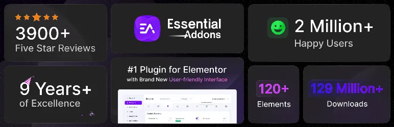 Essential Addons for Elementor – Popular Elementor Templates & Widgets
