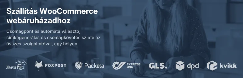 Csomagpontok és Címkék WooCommerce-hez