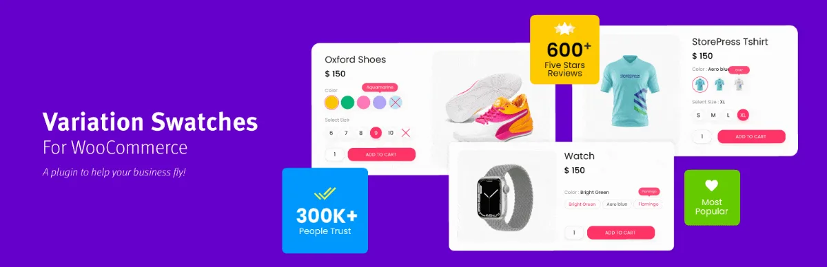 Variation Swatches for WooCommerce